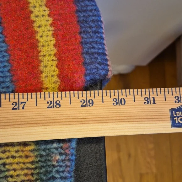 YESNO Women's V-neck Cardigan Sweater, Oversized, Floral 110 - Picture 7 of 9